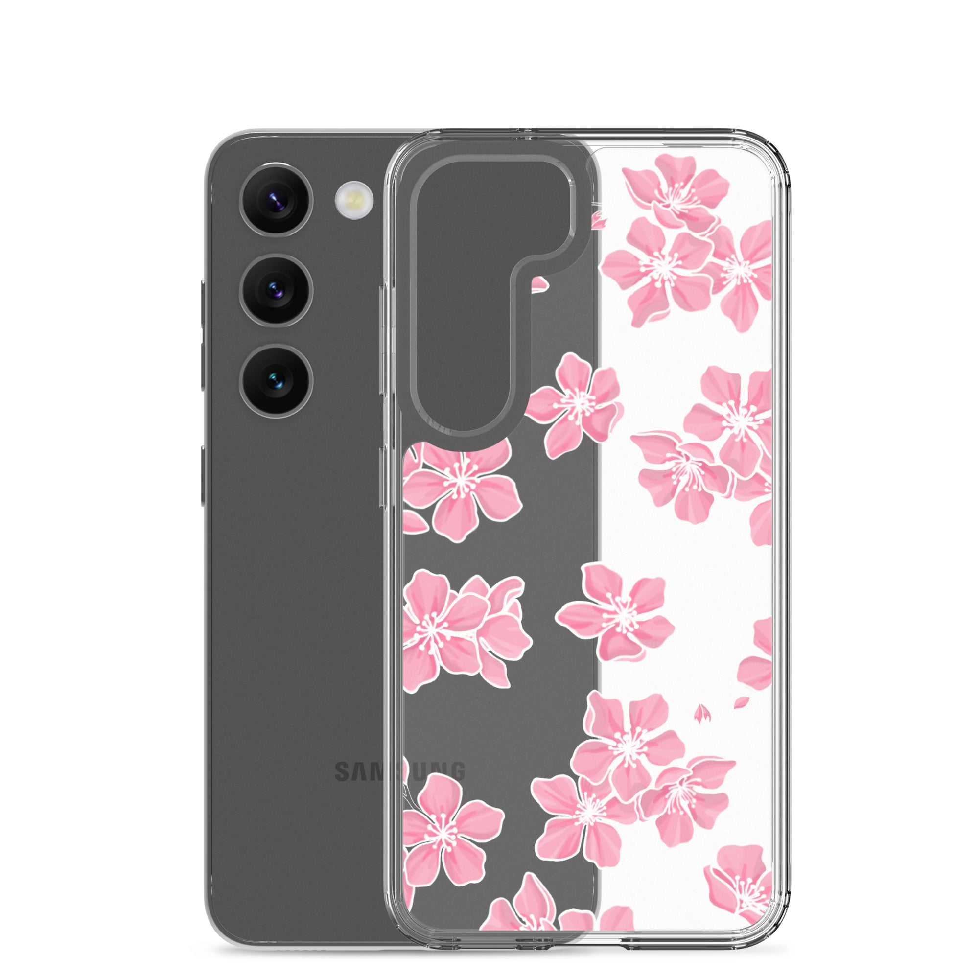 Cherry Blossom - Clear Case for Samsung® - LEIOHU DESIGNS