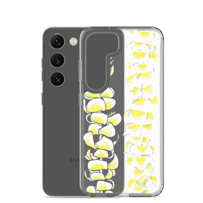 Plumeria - Clear Case for Samsung®