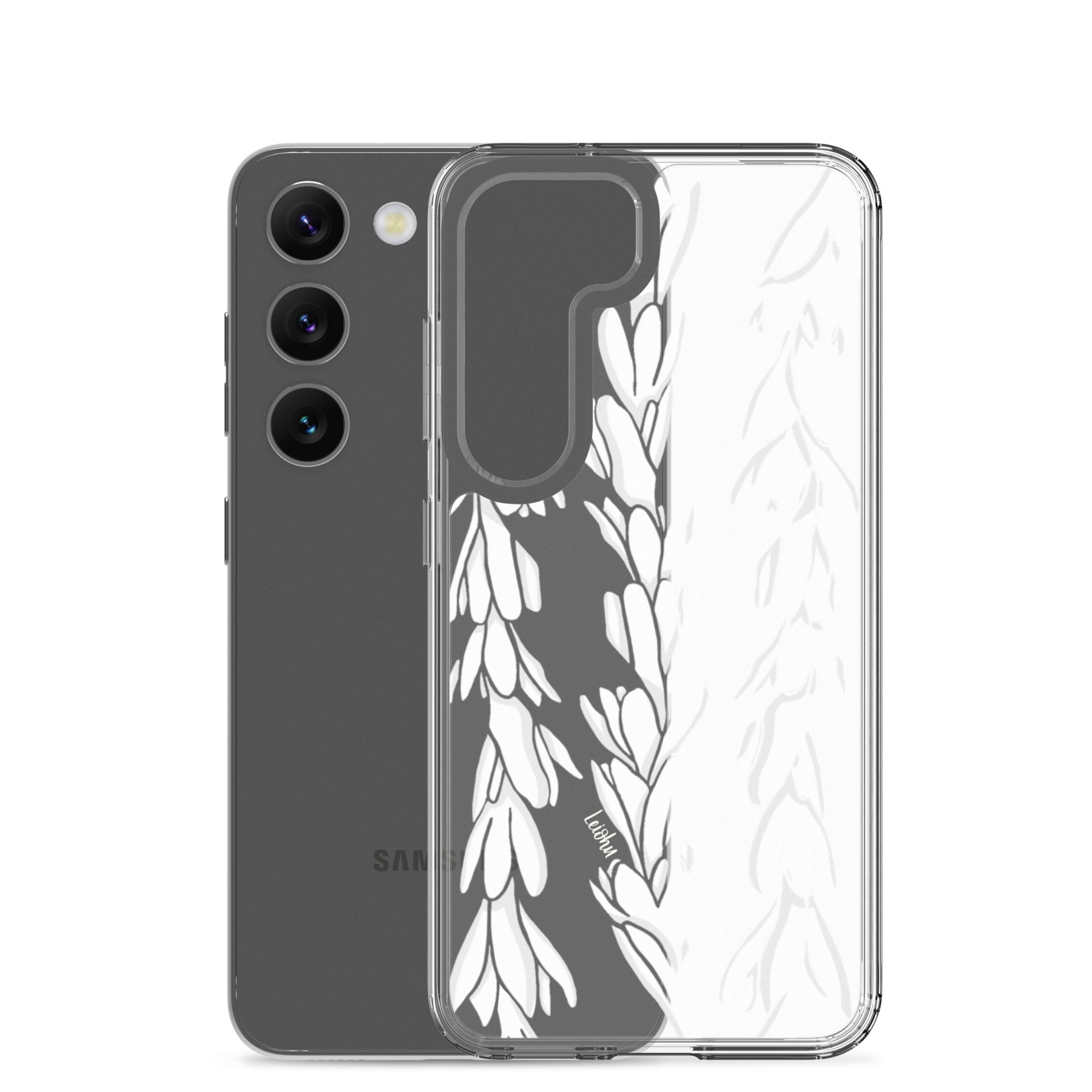 Tuberose Lei - Clear Case for Samsung® - LEIOHU DESIGNS