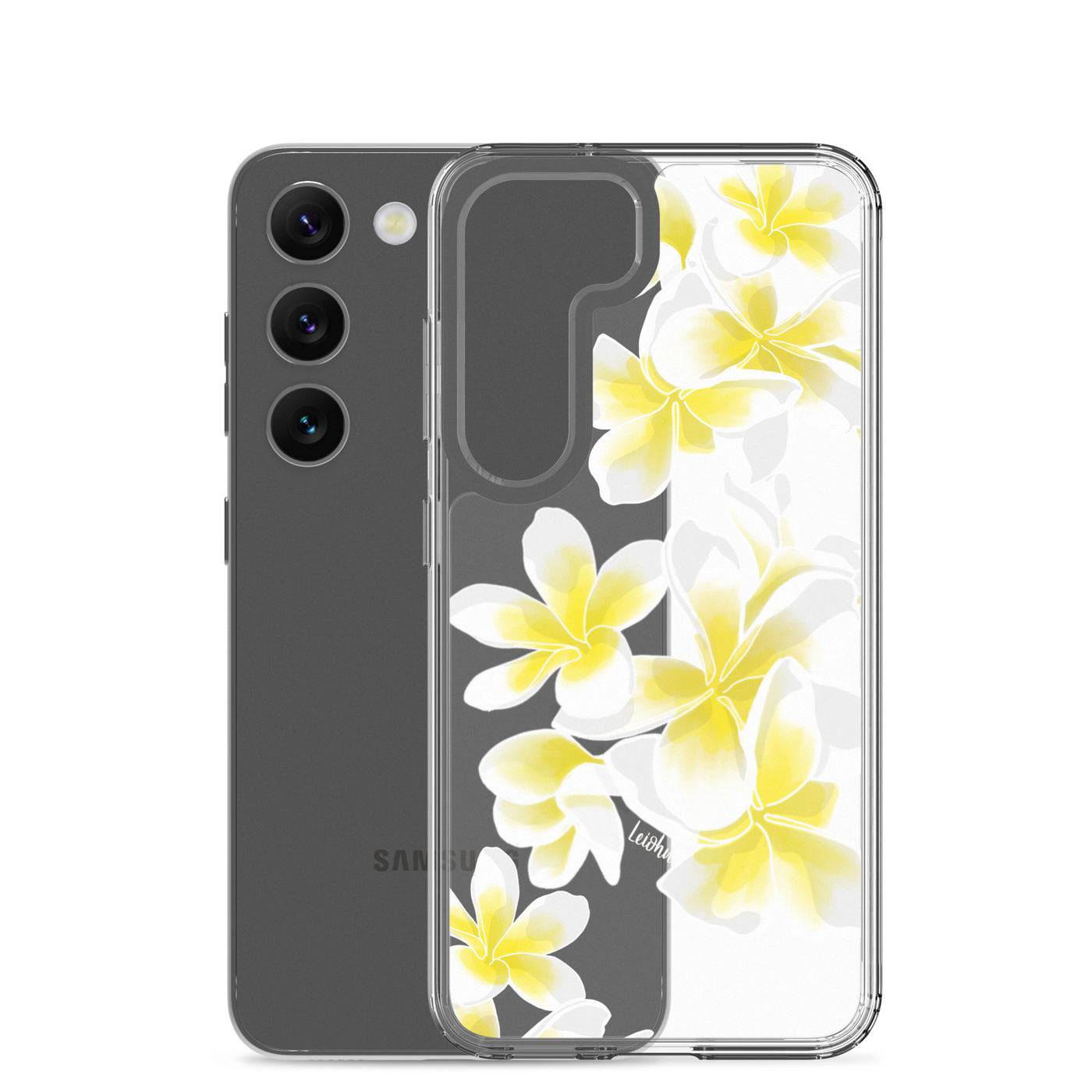 Plumeria - Clear Case for Samsung®