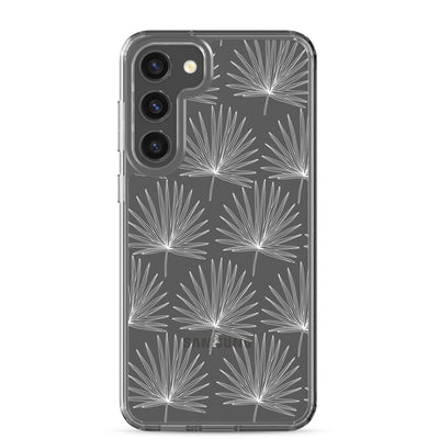 Fan Palm - Clear Case for Samsung®