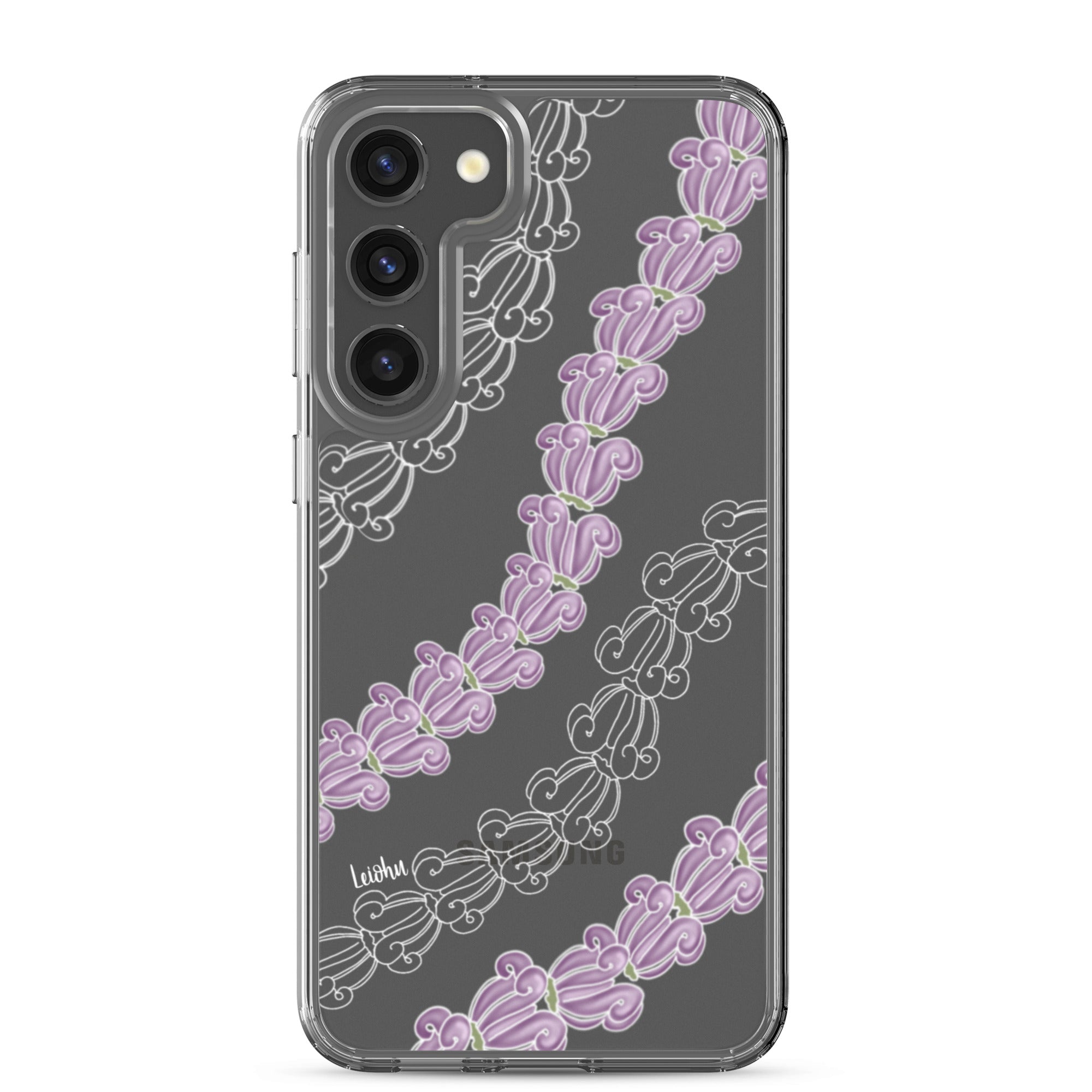 Crown lei - Clear Case for Samsung® - LEIOHU DESIGNS