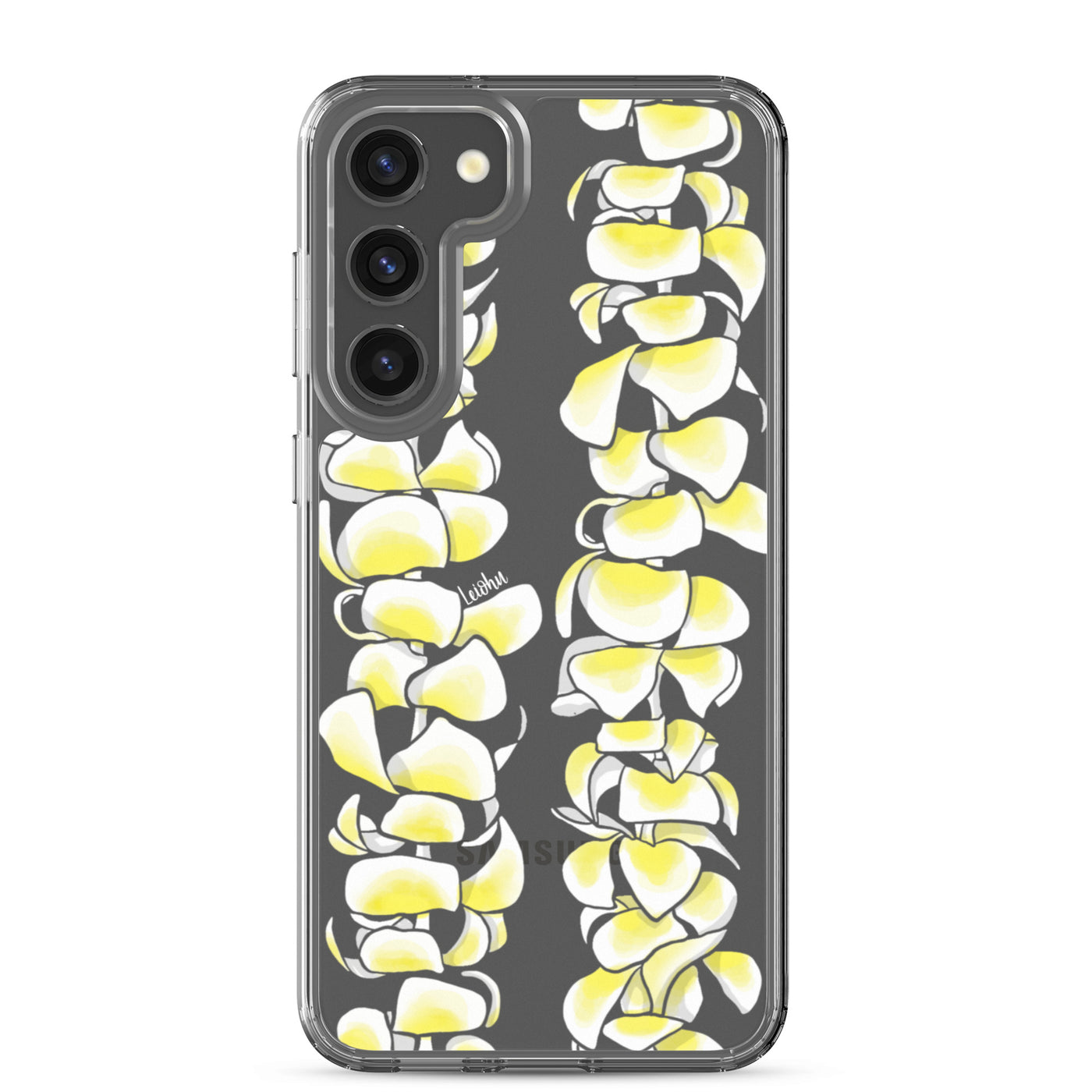 Plumeria - Clear Case for Samsung®