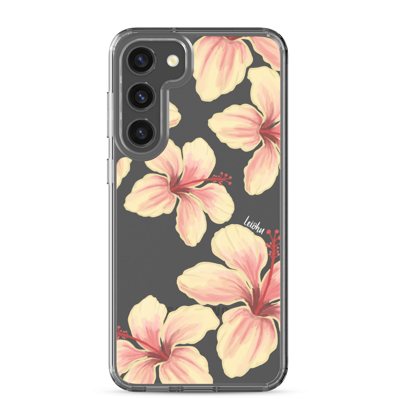 Hibiscus - Clear Case for Samsung®