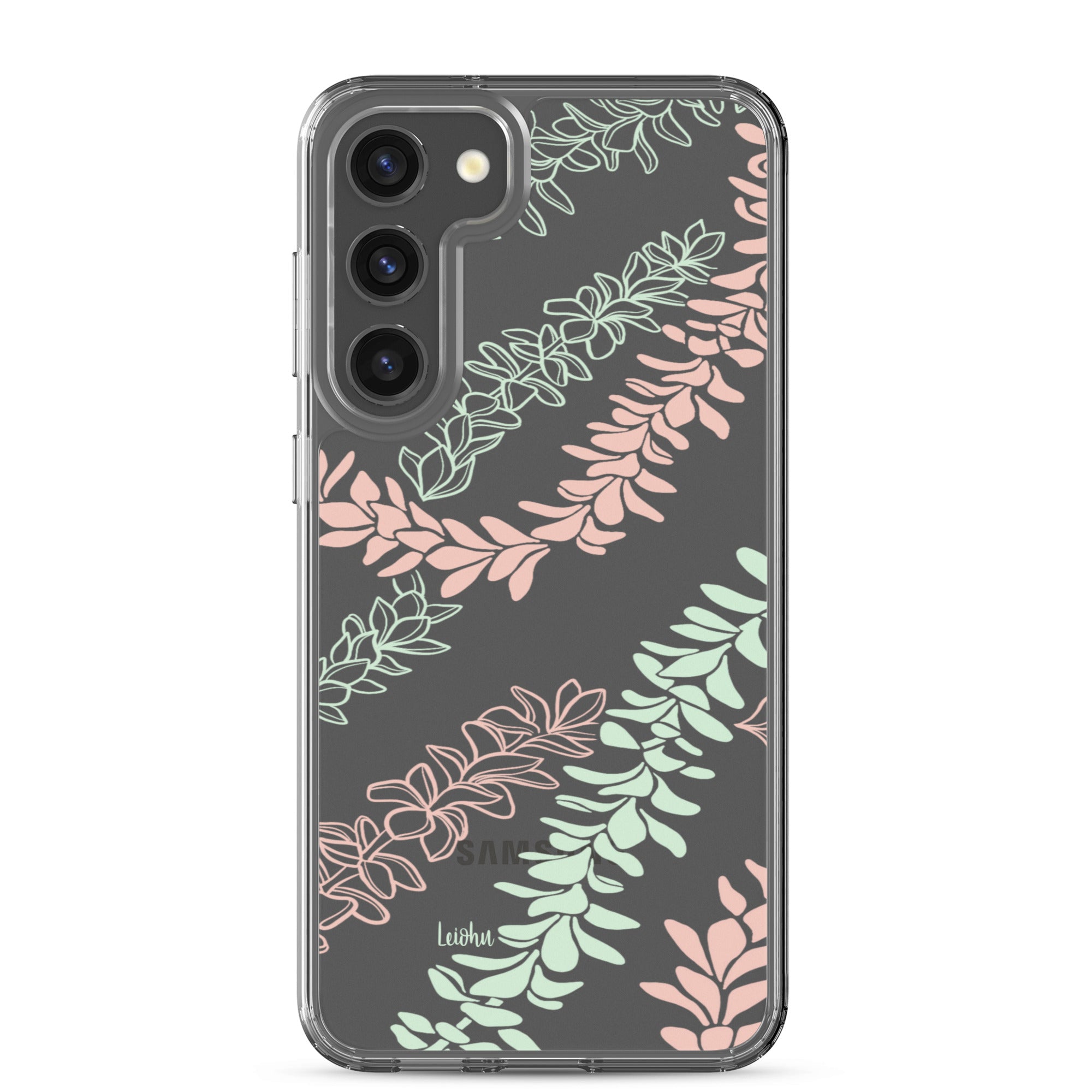 Groovy Pua Melia - Clear Case for Samsung® - LEIOHU DESIGNS