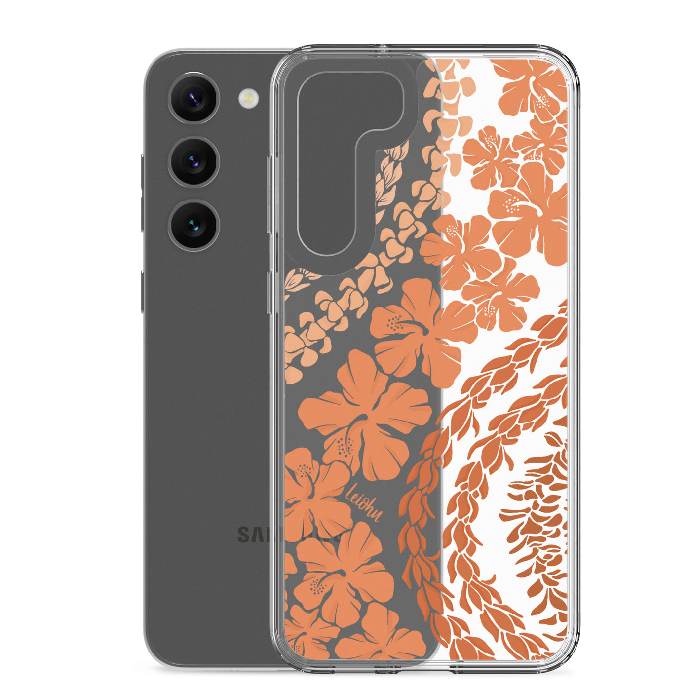 Groovy Lei - Warm - Clear Case for Samsung®