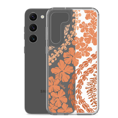 Groovy Lei - Warm - Clear Case for Samsung®