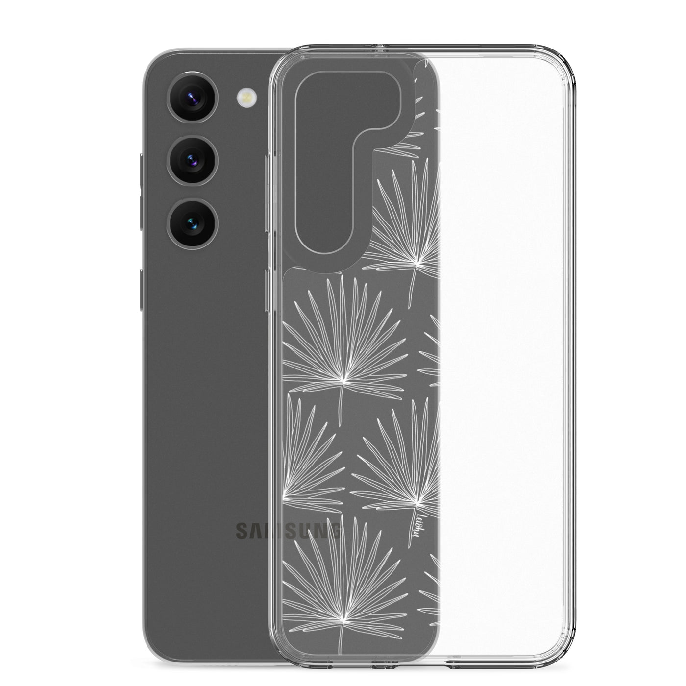 Fan Palm - Clear Case for Samsung®