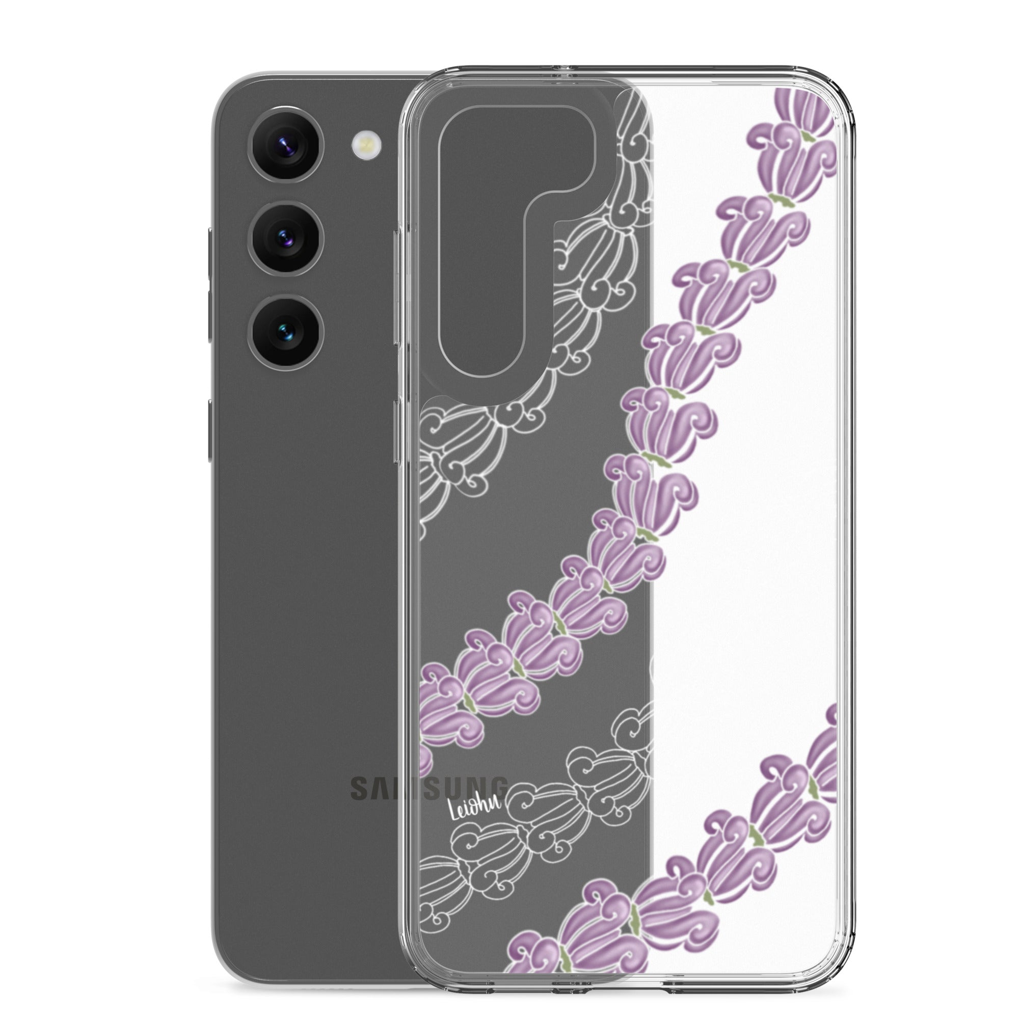 Crown lei - Clear Case for Samsung® - LEIOHU DESIGNS