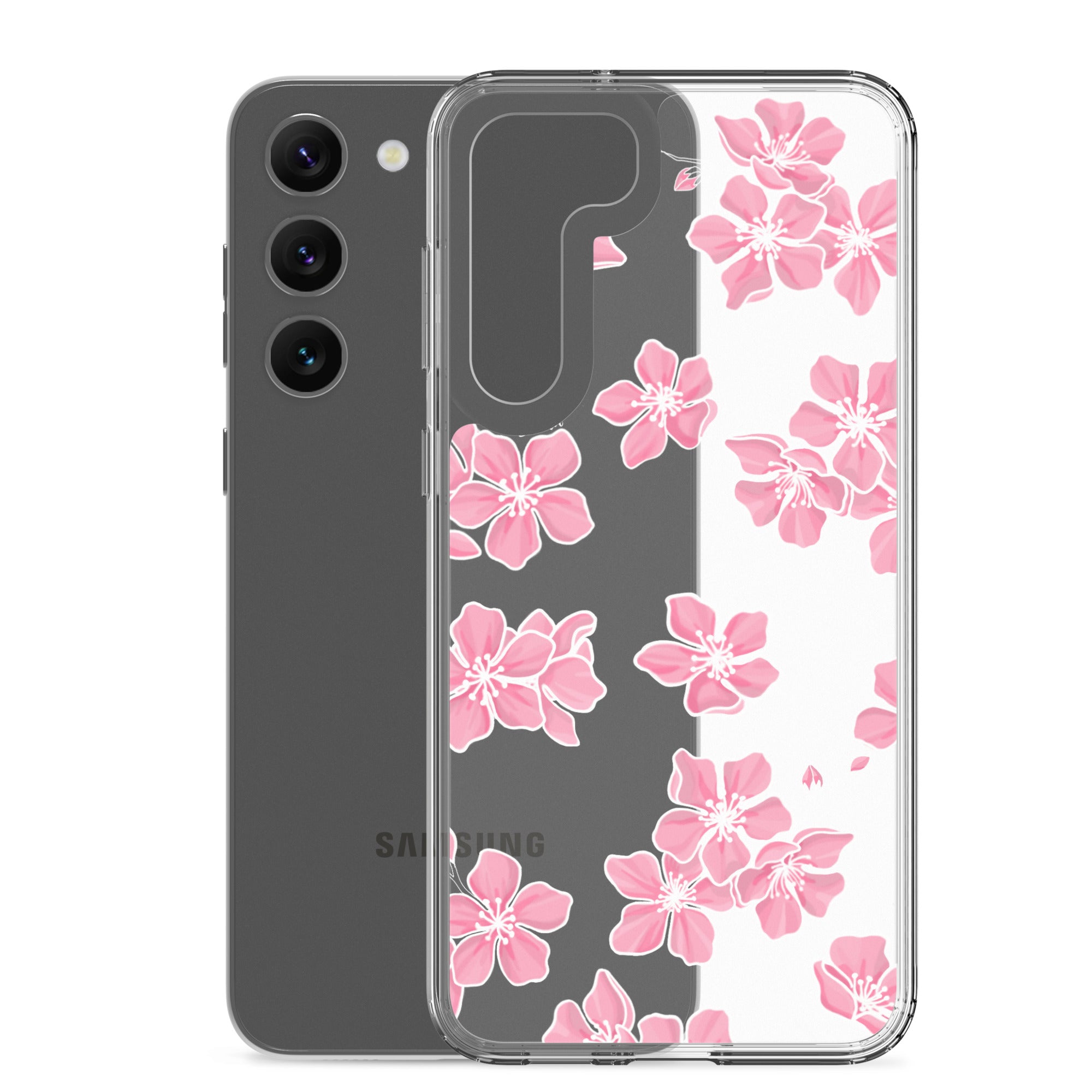 Cherry Blossom - Clear Case for Samsung® - LEIOHU DESIGNS