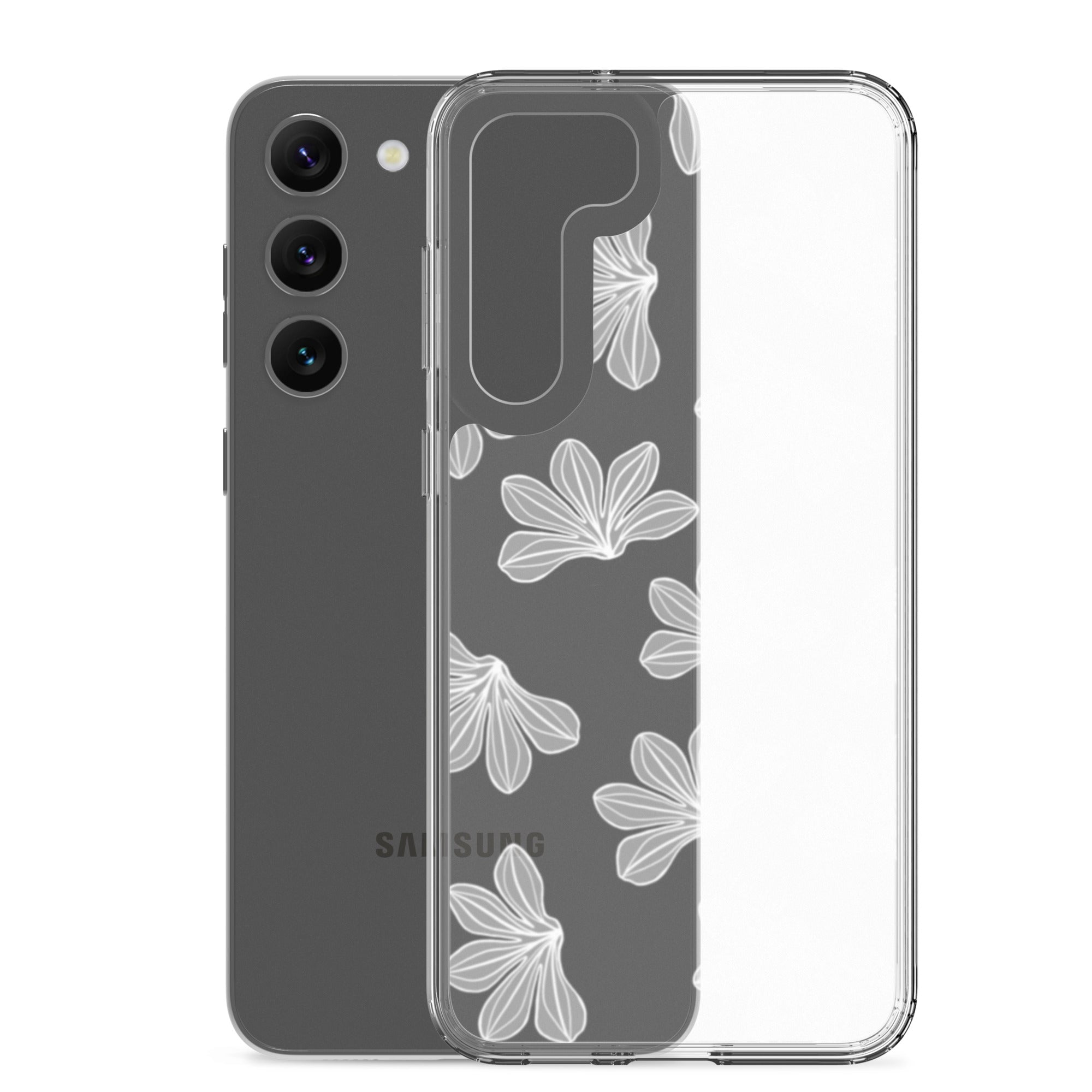 Naupaka - Clear Case for Samsung® - LEIOHU DESIGNS