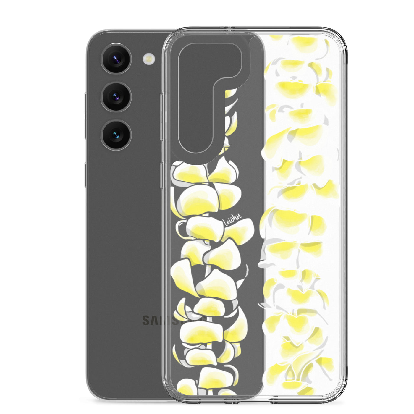 Plumeria - Clear Case for Samsung®