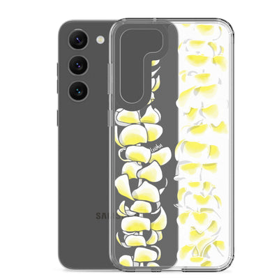 Plumeria - Clear Case for Samsung®