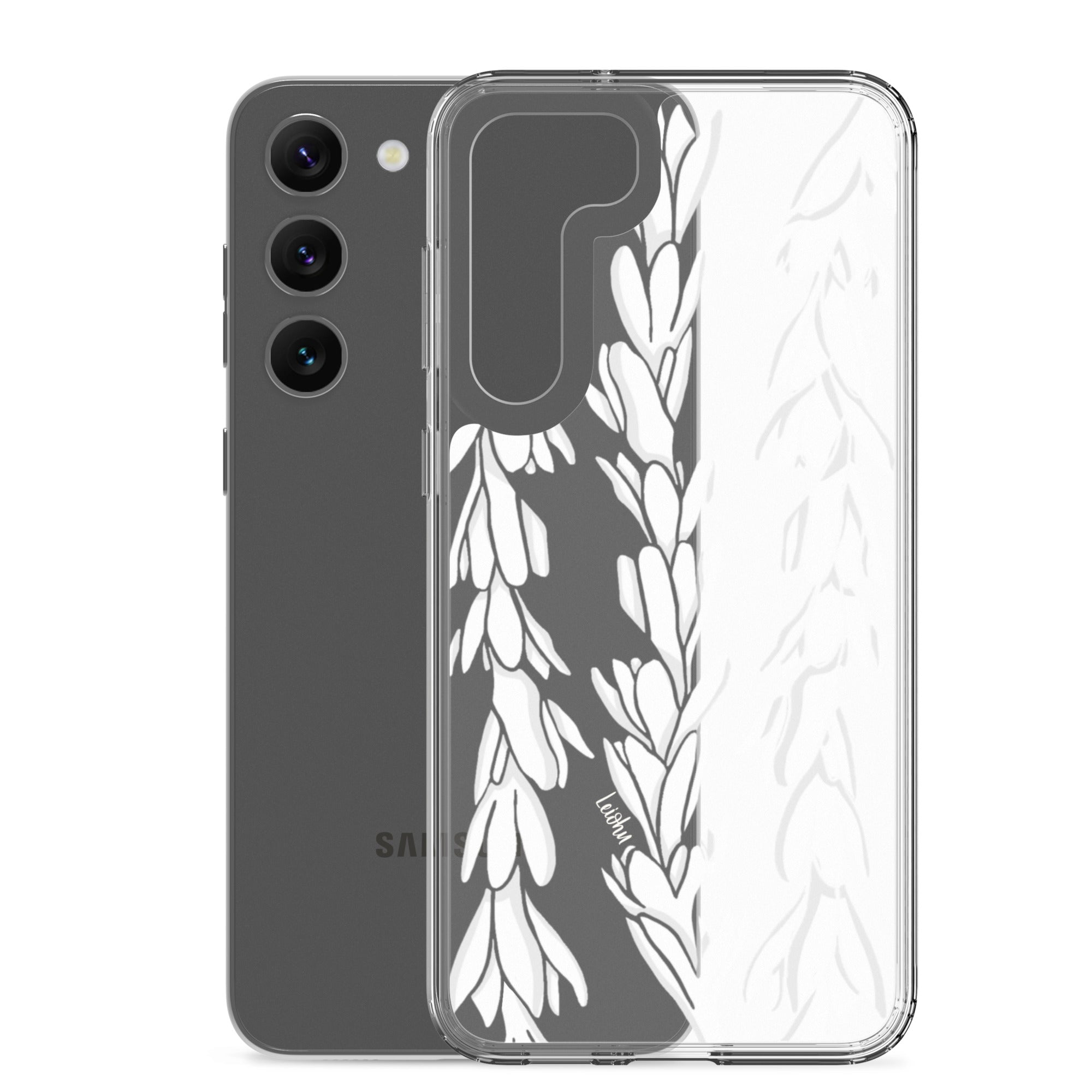 Tuberose Lei - Clear Case for Samsung® - LEIOHU DESIGNS