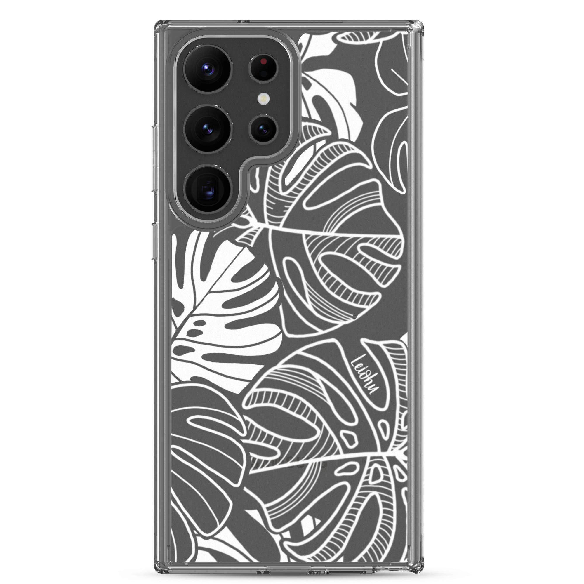 Monstera Dream - Clear Case for Samsung® - LEIOHU DESIGNS