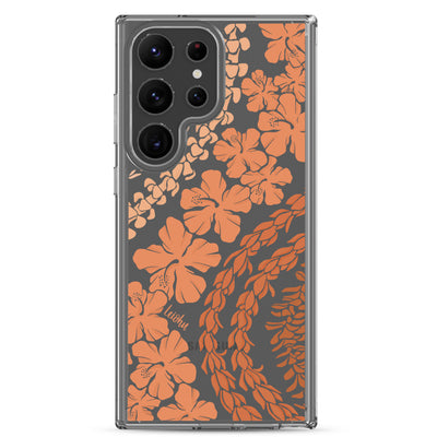 Groovy Lei - Warm - Clear Case for Samsung®