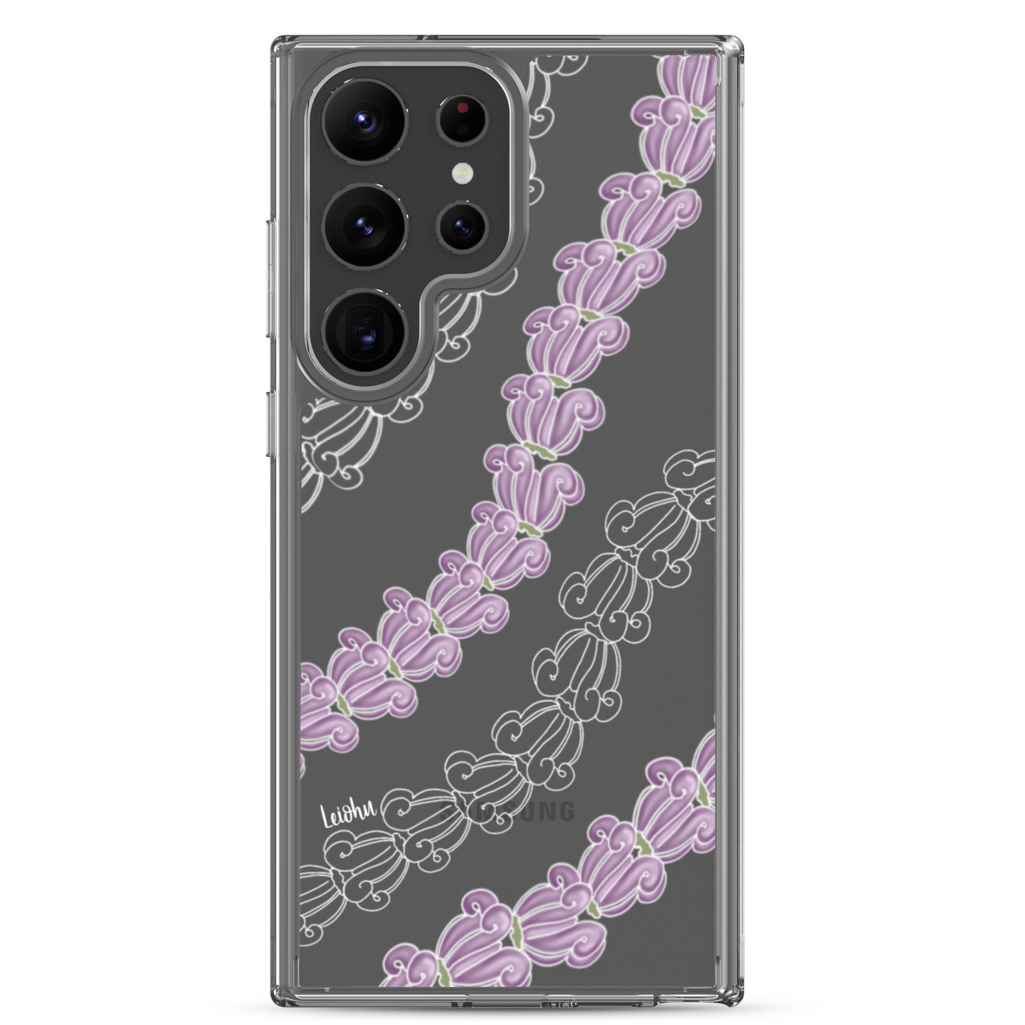 Crown lei - Clear Case for Samsung® - LEIOHU DESIGNS