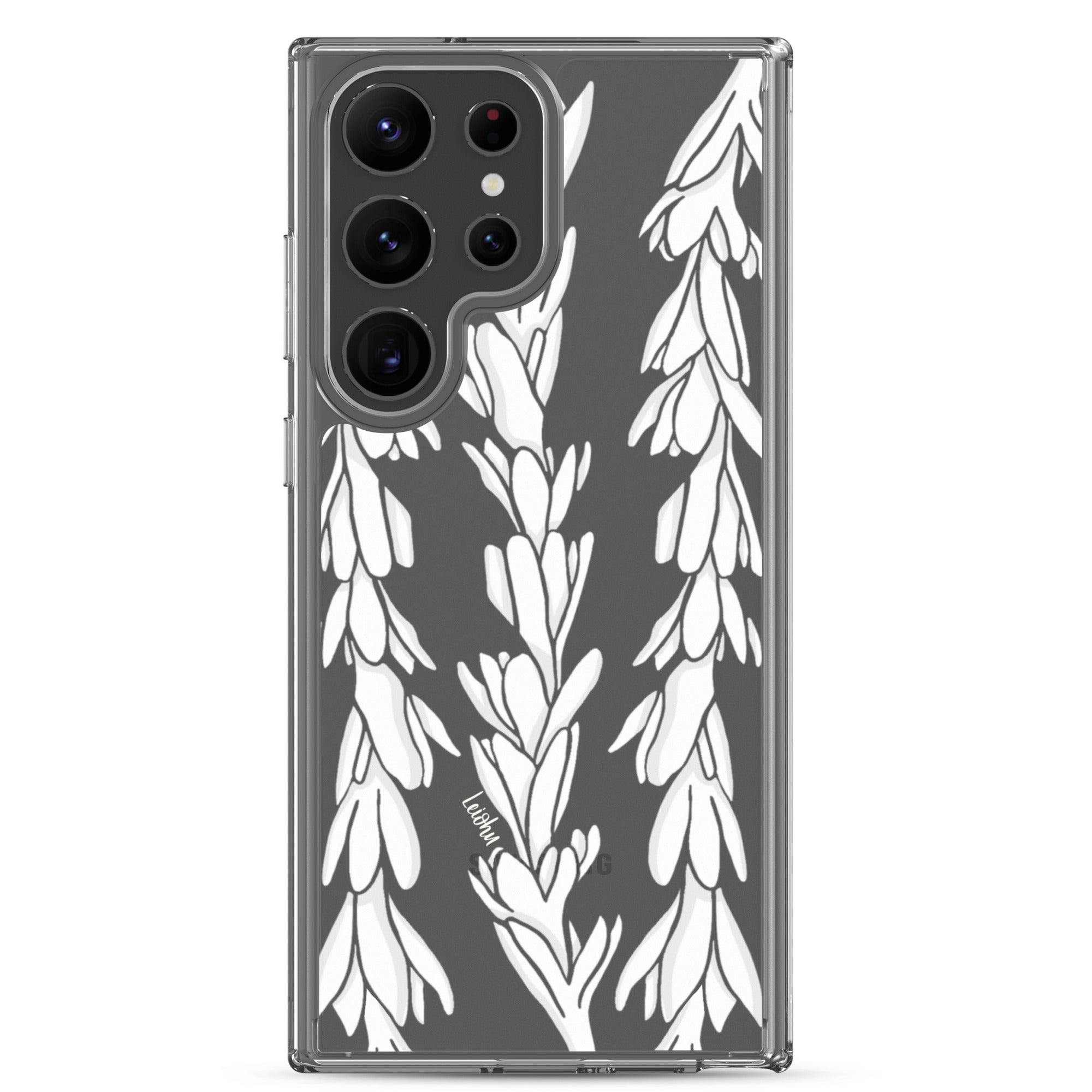 Tuberose Lei - Clear Case for Samsung® - LEIOHU DESIGNS