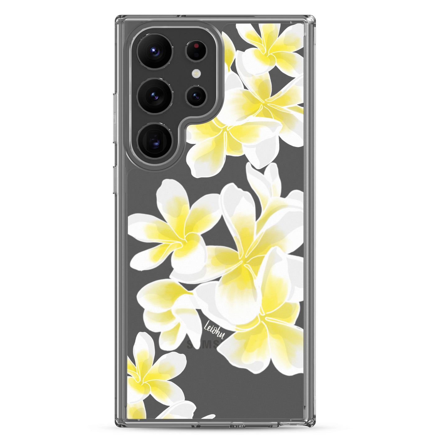 Plumeria - Clear Case for Samsung®