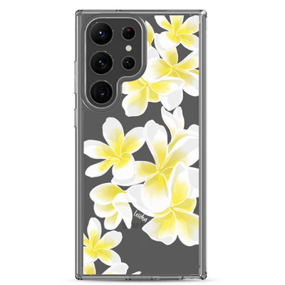 Plumeria - Clear Case for Samsung®