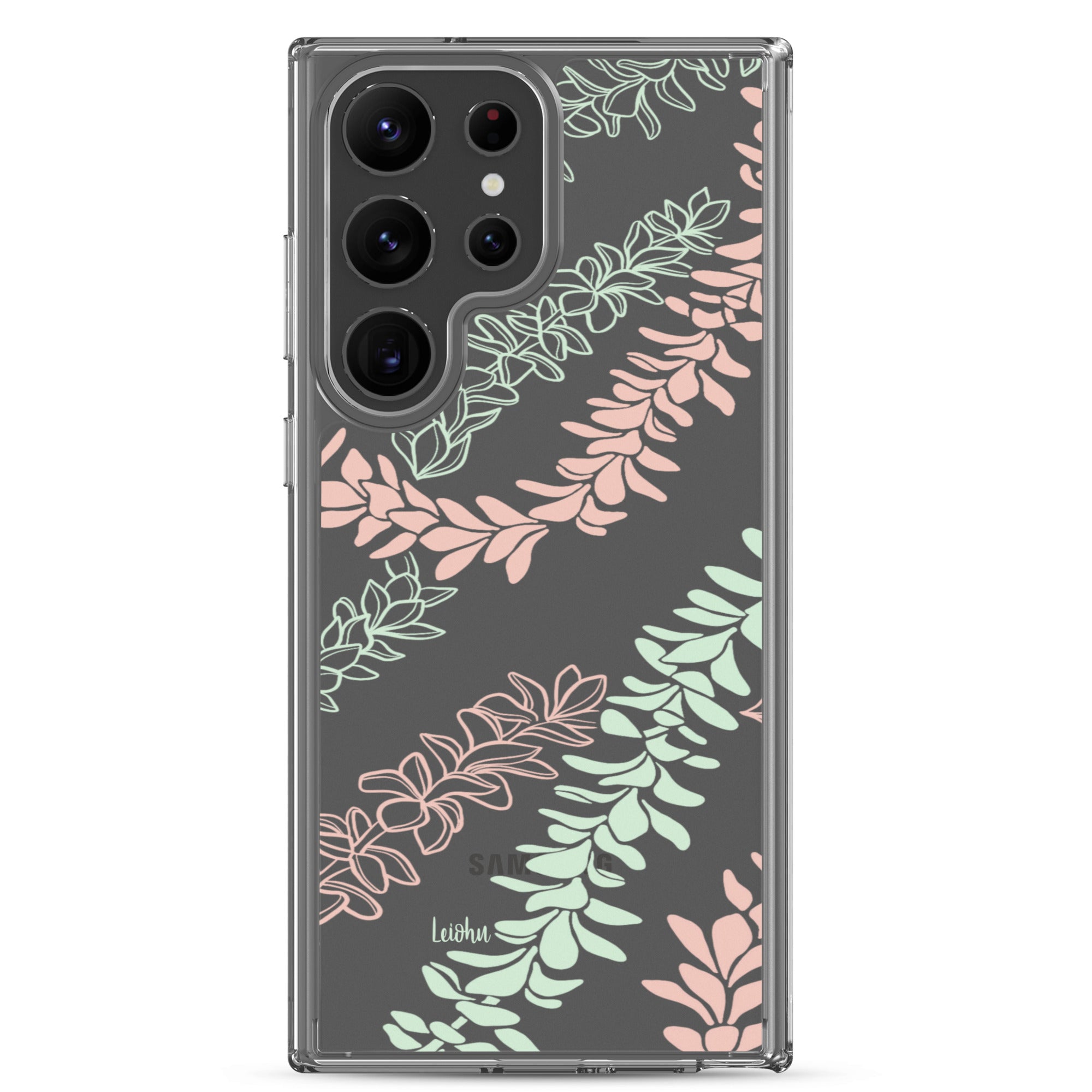 Groovy Pua Melia - Clear Case for Samsung® - LEIOHU DESIGNS