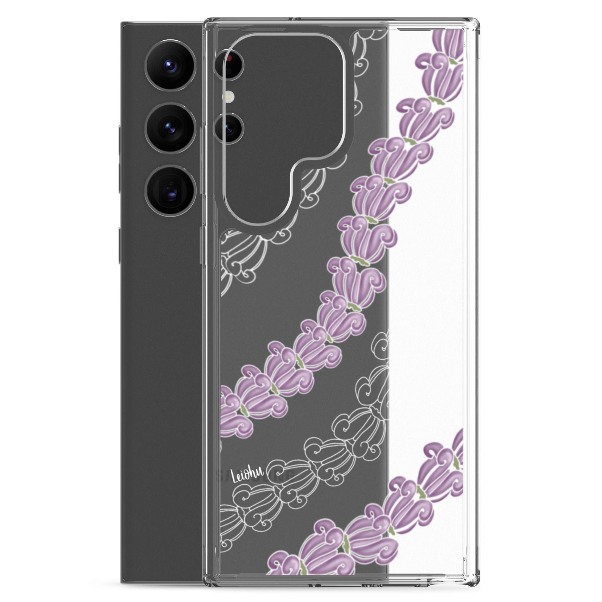 Crown lei - Clear Case for Samsung® - LEIOHU DESIGNS