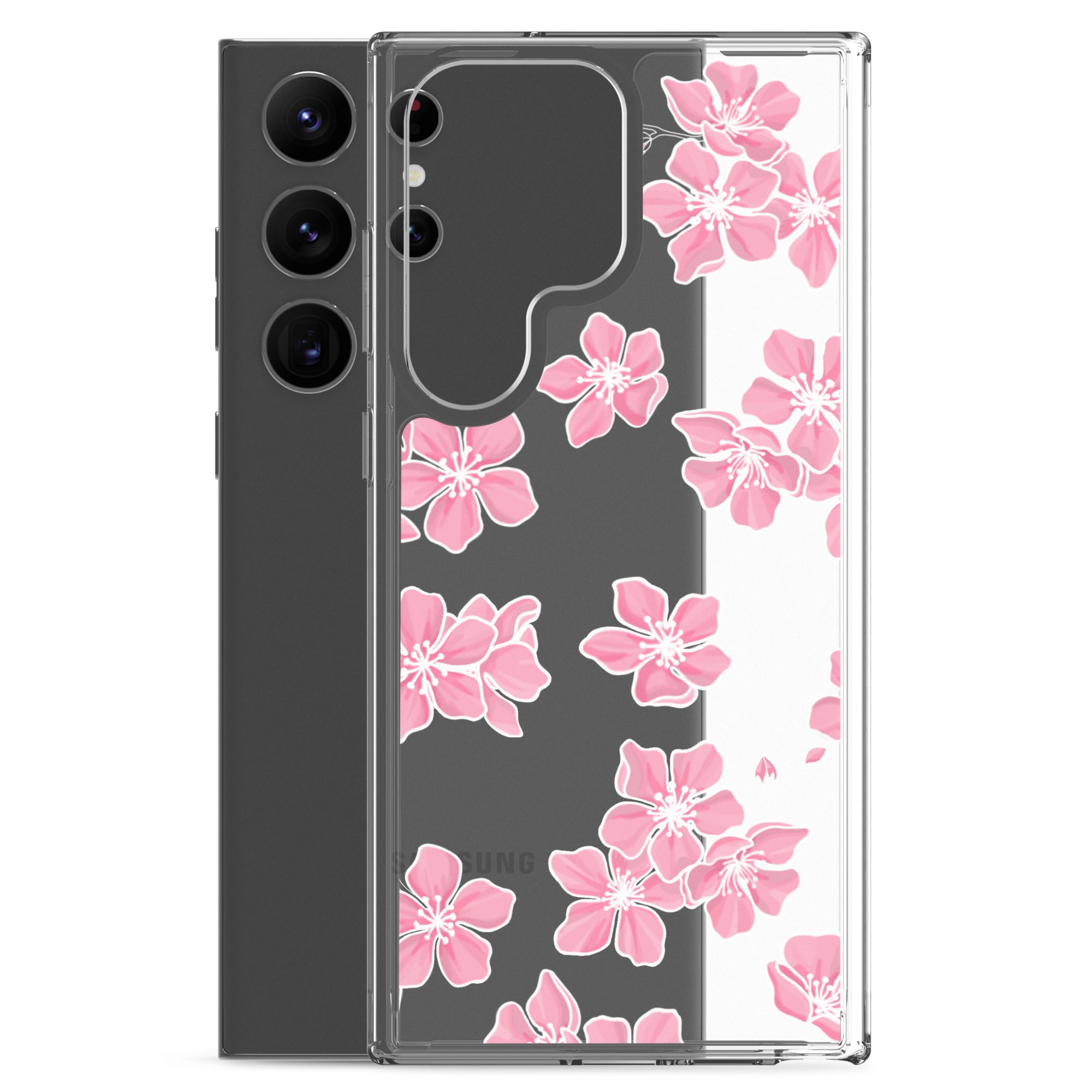 Cherry Blossom - Clear Case for Samsung® - LEIOHU DESIGNS