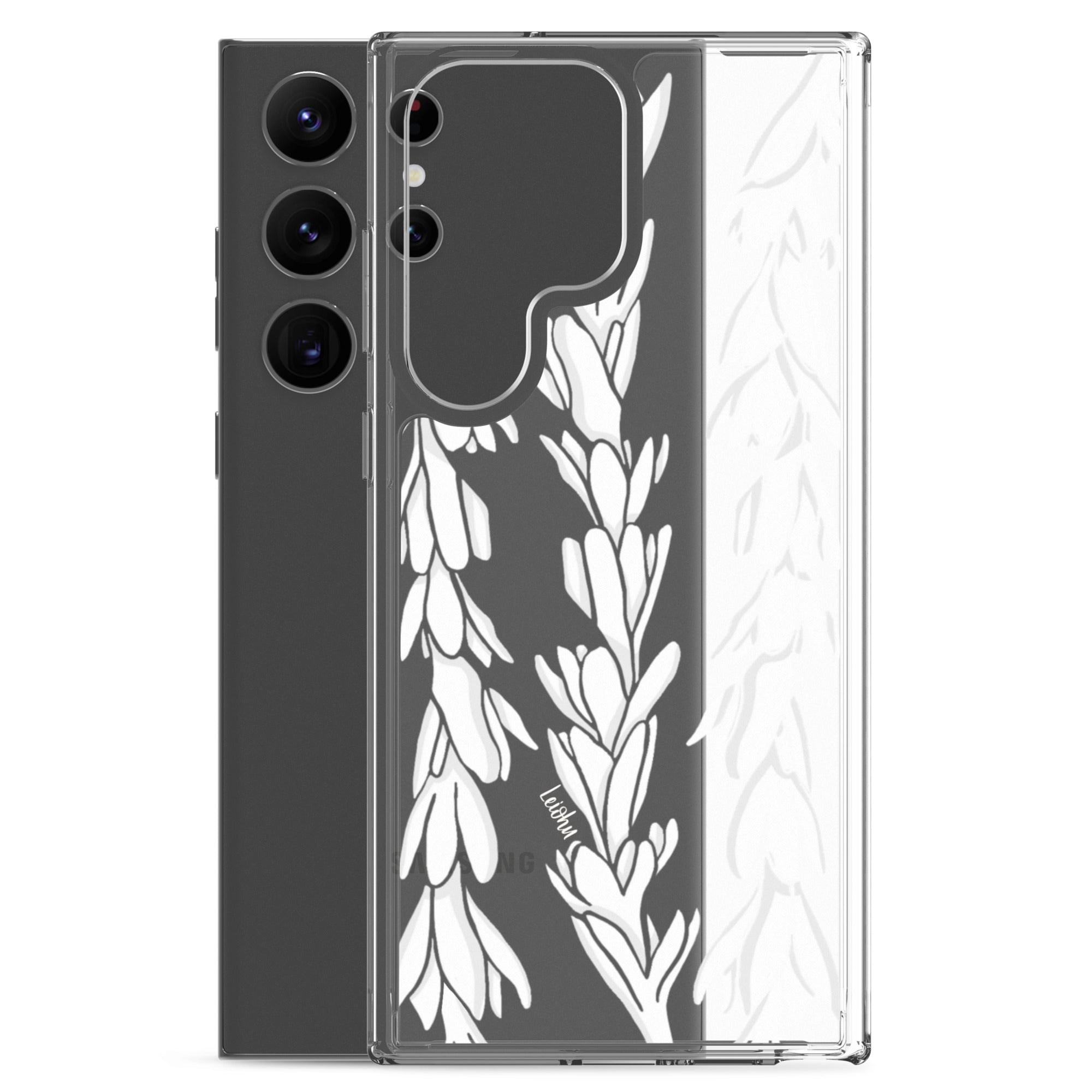 Tuberose Lei - Clear Case for Samsung® - LEIOHU DESIGNS