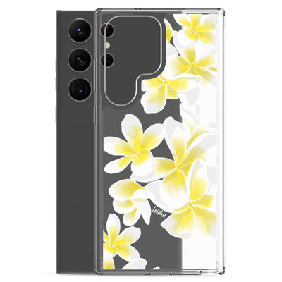 Plumeria - Clear Case for Samsung®