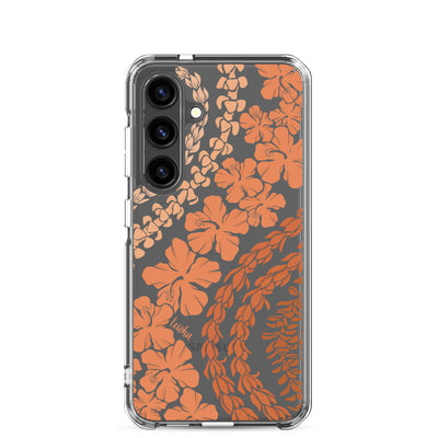 Groovy Lei - Warm - Clear Case for Samsung®