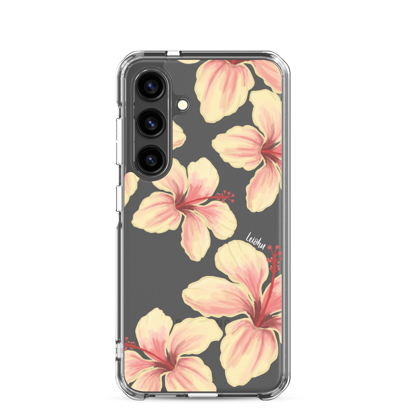 Hibiscus - Clear Case for Samsung®