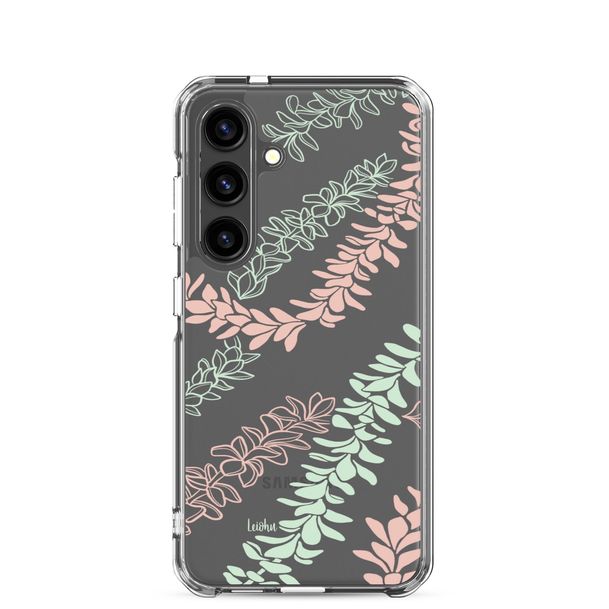 Groovy Pua Melia - Clear Case for Samsung® - LEIOHU DESIGNS