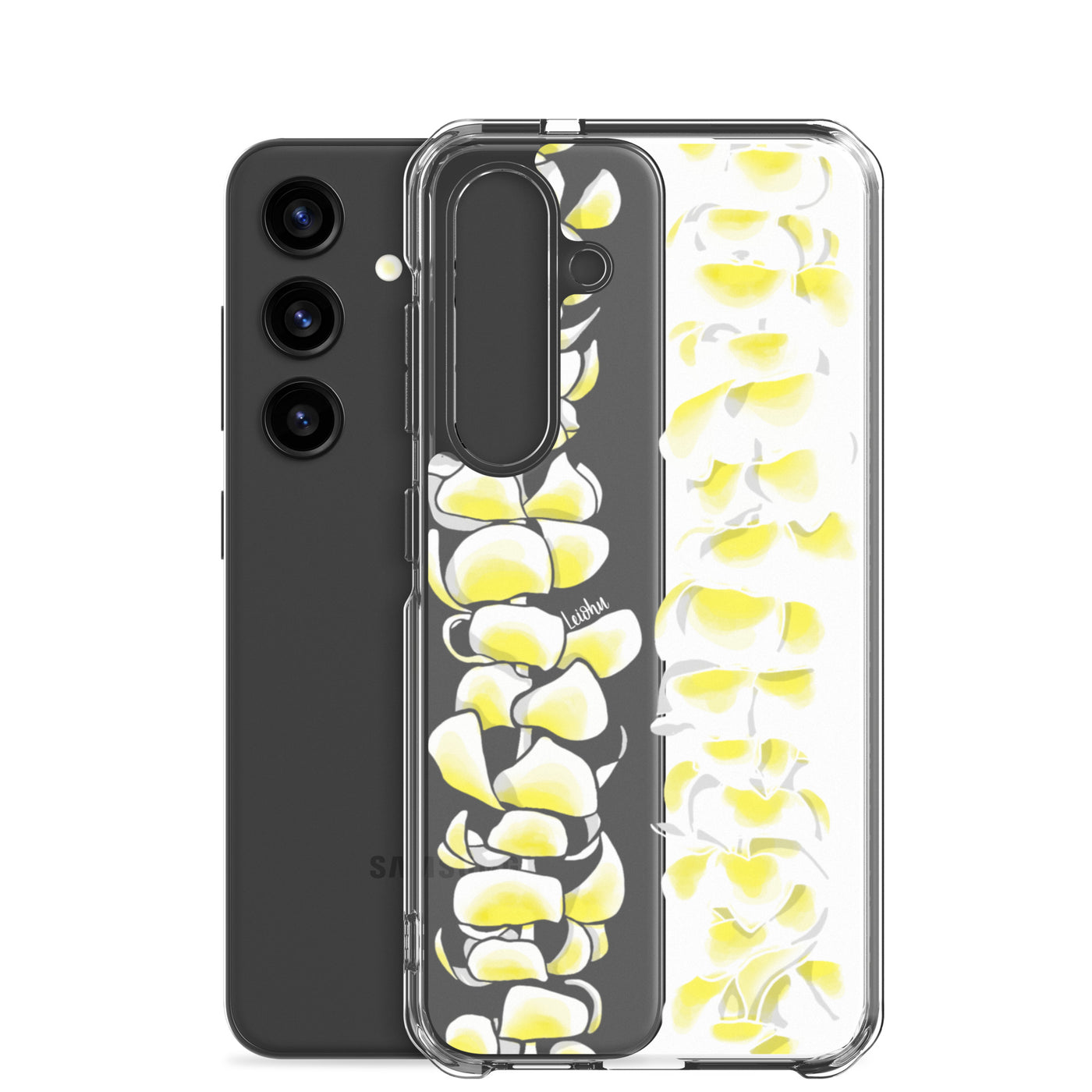 Plumeria - Clear Case for Samsung®