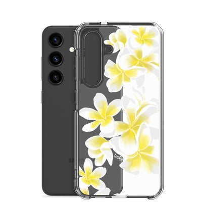 Plumeria - Clear Case for Samsung®