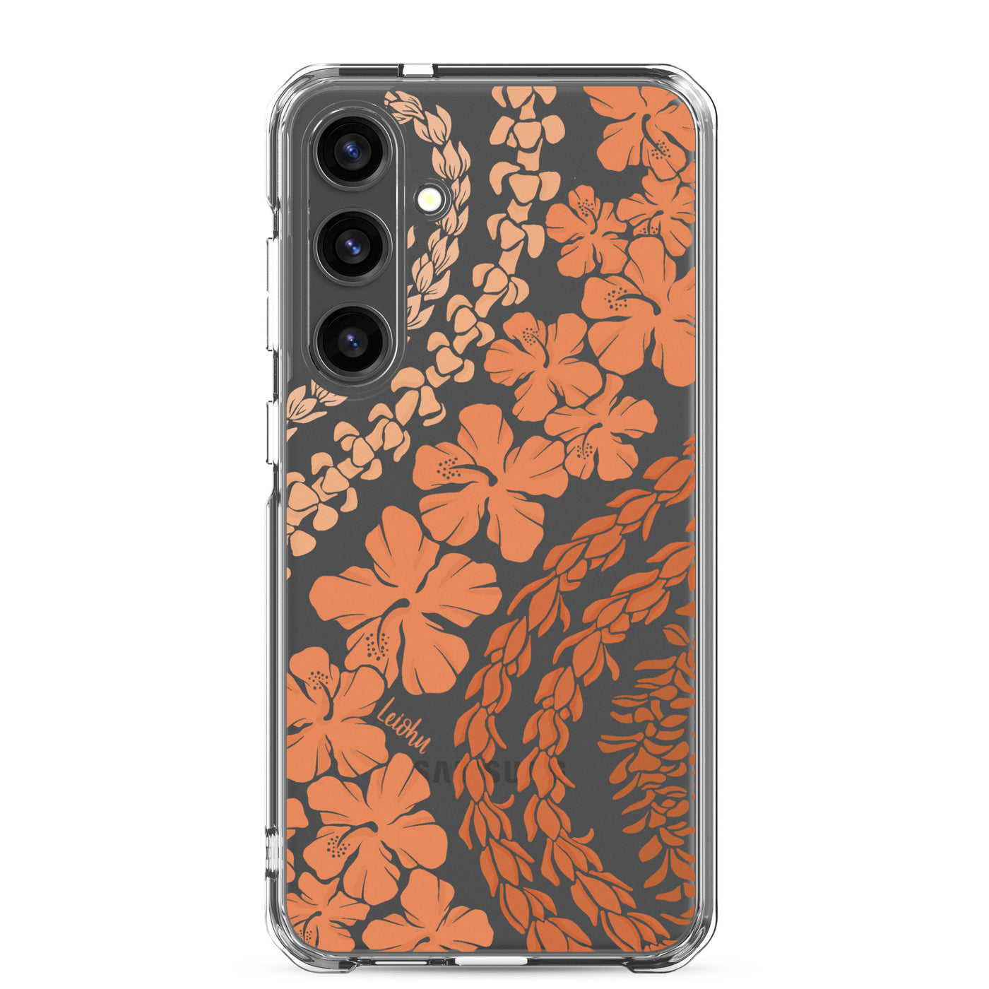 Groovy Lei - Warm - Clear Case for Samsung®