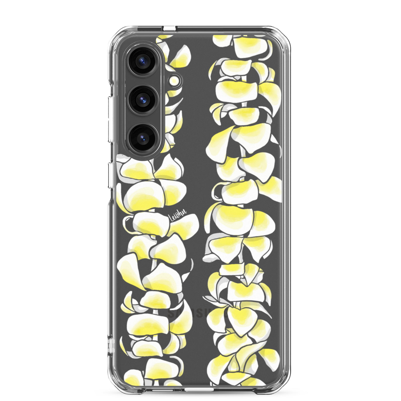 Plumeria - Clear Case for Samsung®