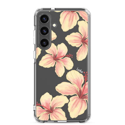 Hibiscus - Clear Case for Samsung®