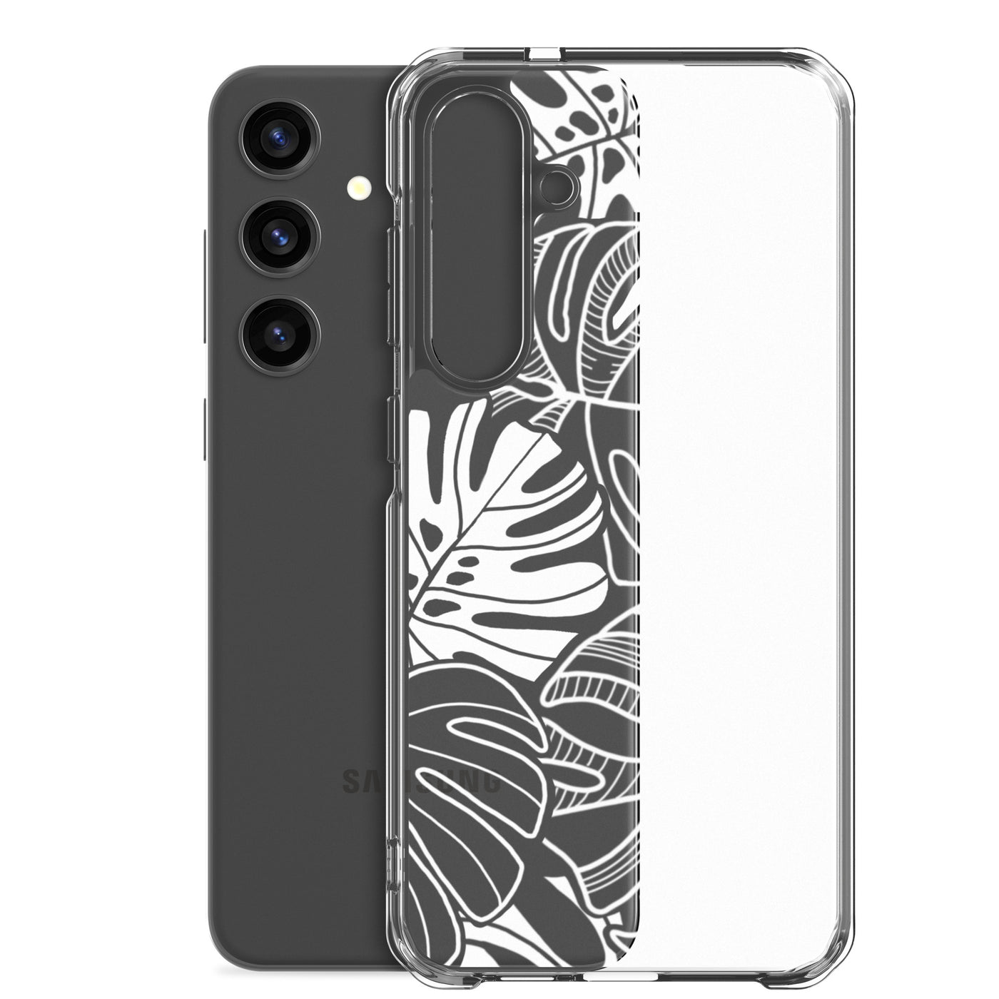 Monstera Dream - Clear Case for Samsung®