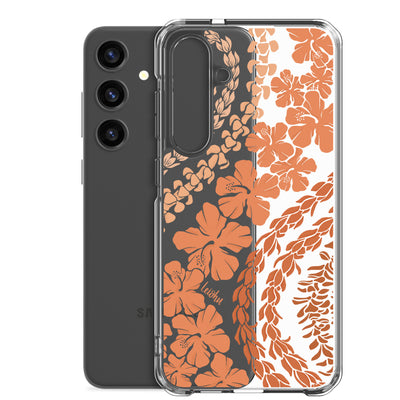 Groovy Lei - Warm - Clear Case for Samsung®