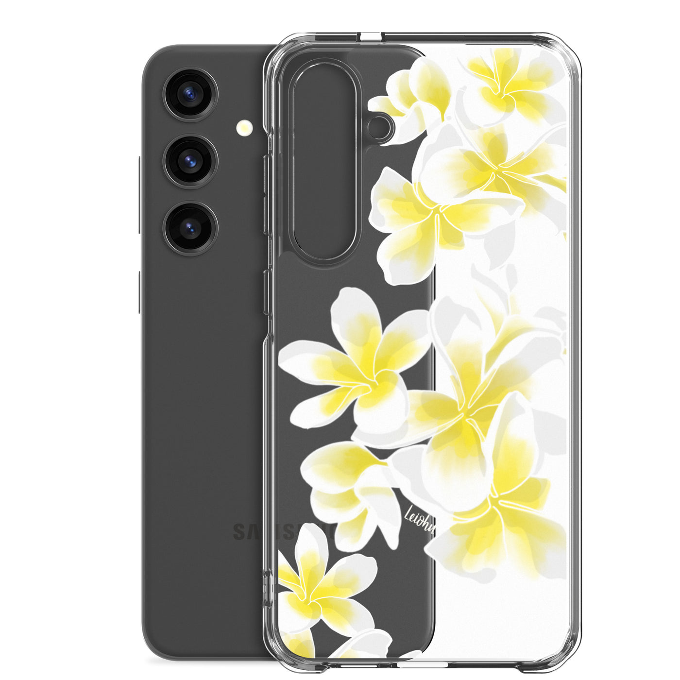 Plumeria - Clear Case for Samsung®