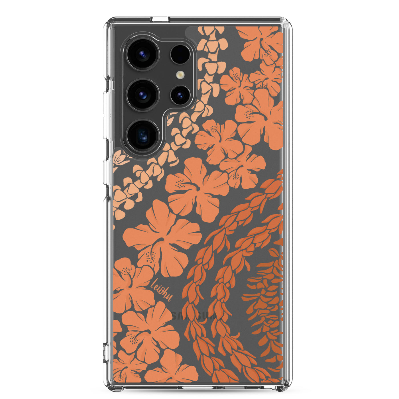 Groovy Lei - Warm - Clear Case for Samsung®