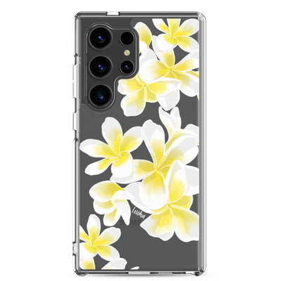 Plumeria - Clear Case for Samsung®