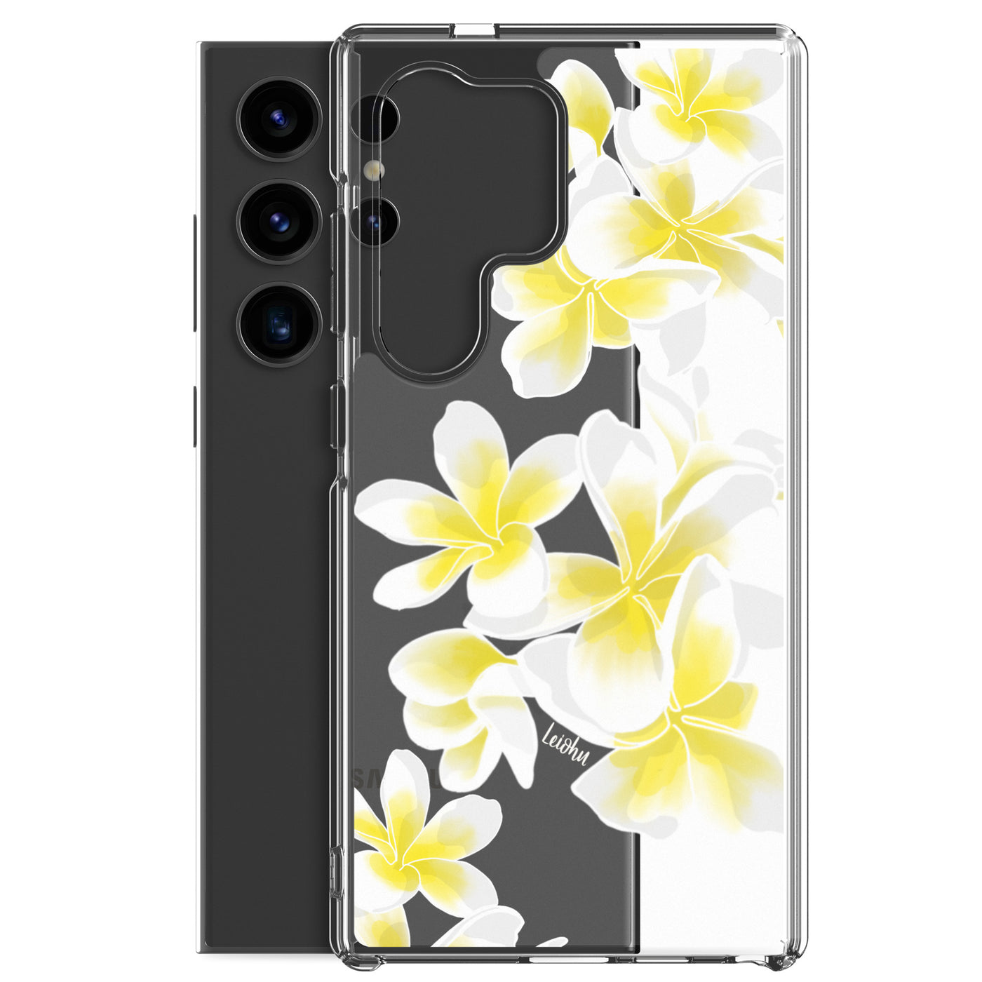 Plumeria - Clear Case for Samsung®