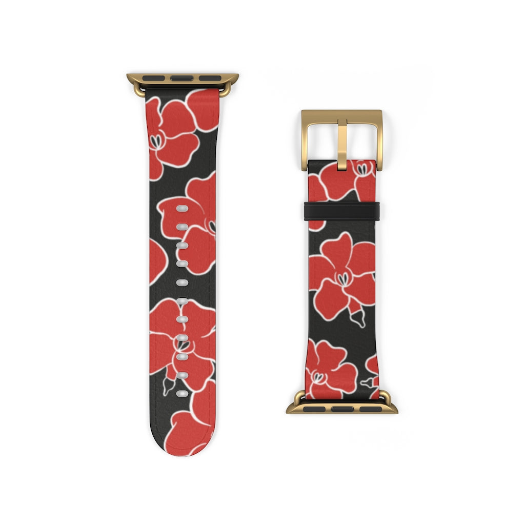 Retro Puakenikeni - Apple Watch Band - LEIOHU DESIGNS