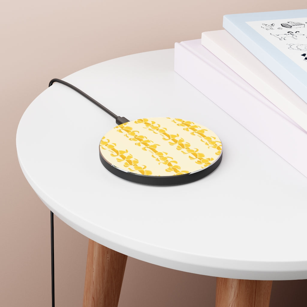 Puakenikeni Lei - Wireless Charger - LEIOHU DESIGNS