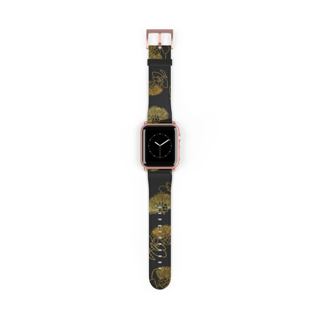 Ohi'a Lehua - Apple Watch Band - LEIOHU DESIGNS