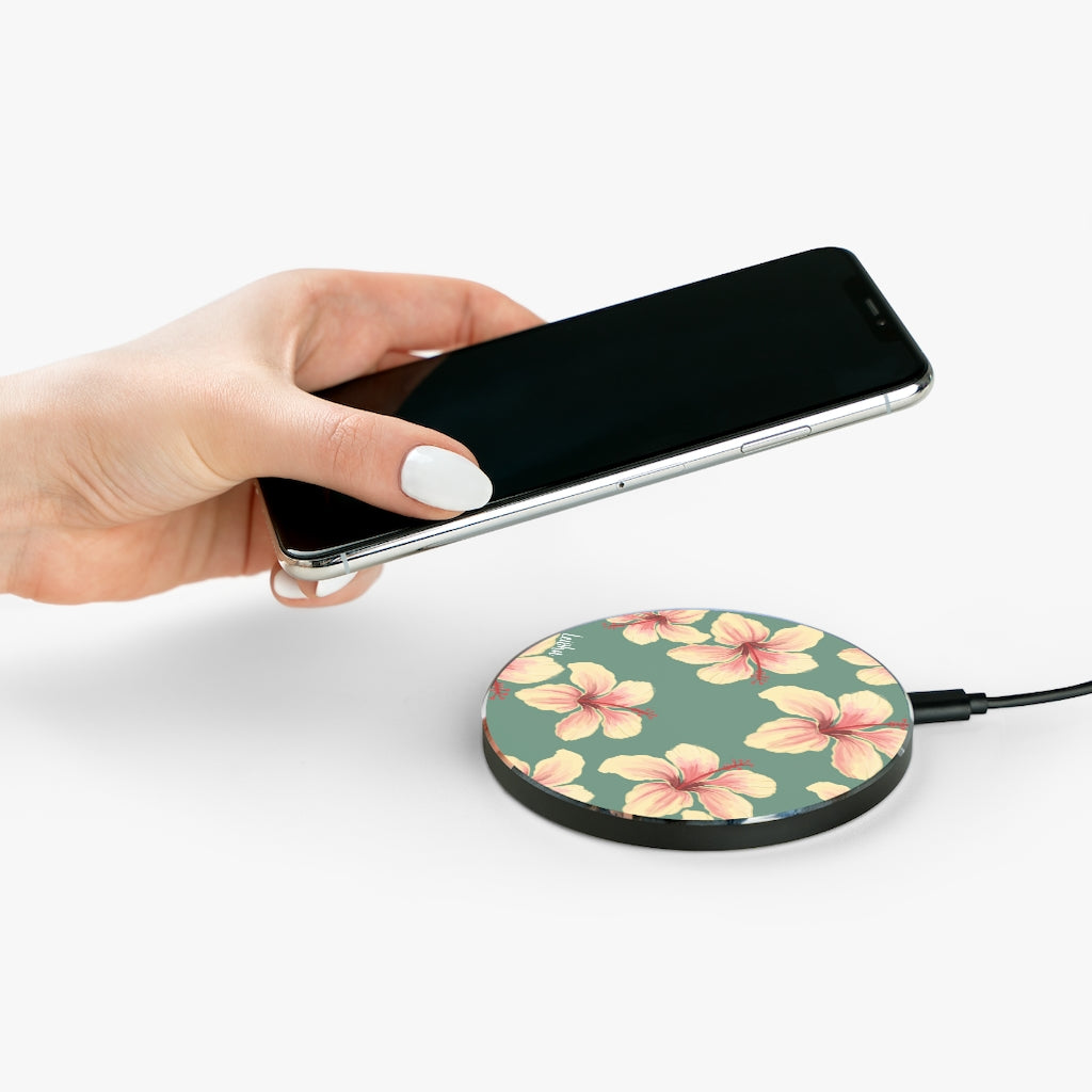 Hibiscus - Wireless Charger - LEIOHU DESIGNS