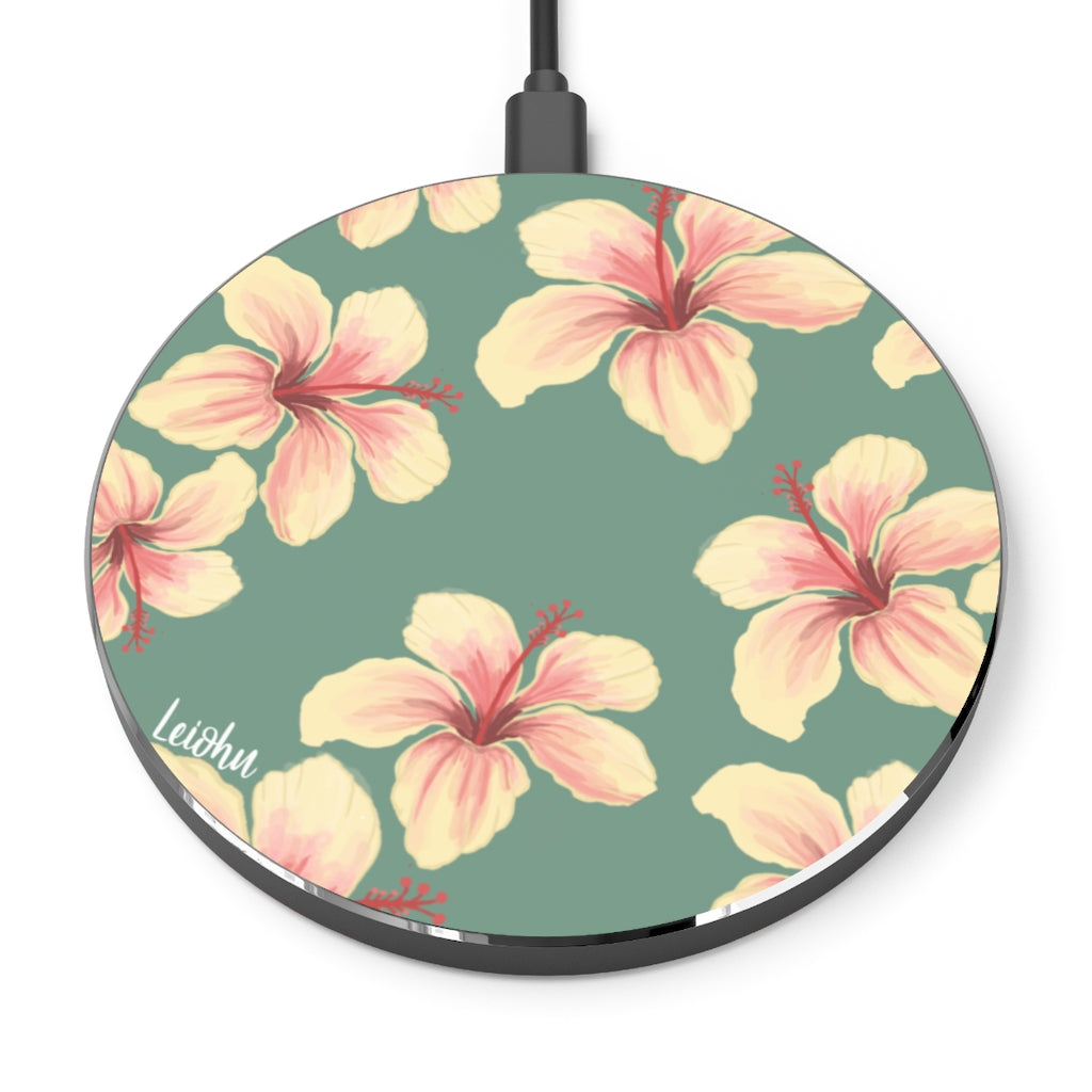 Hibiscus - Wireless Charger - LEIOHU DESIGNS