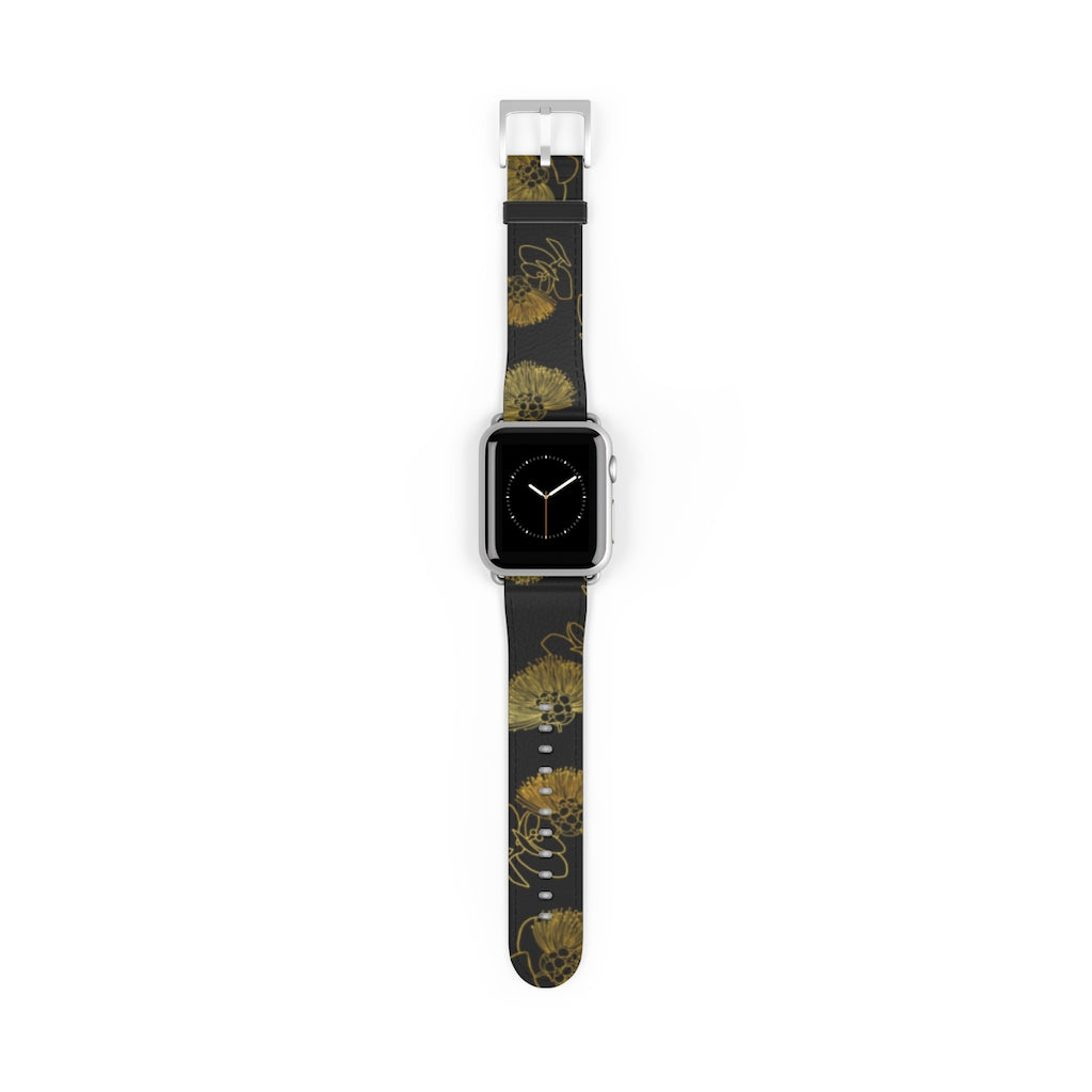 Ohi'a Lehua - Apple Watch Band - LEIOHU DESIGNS