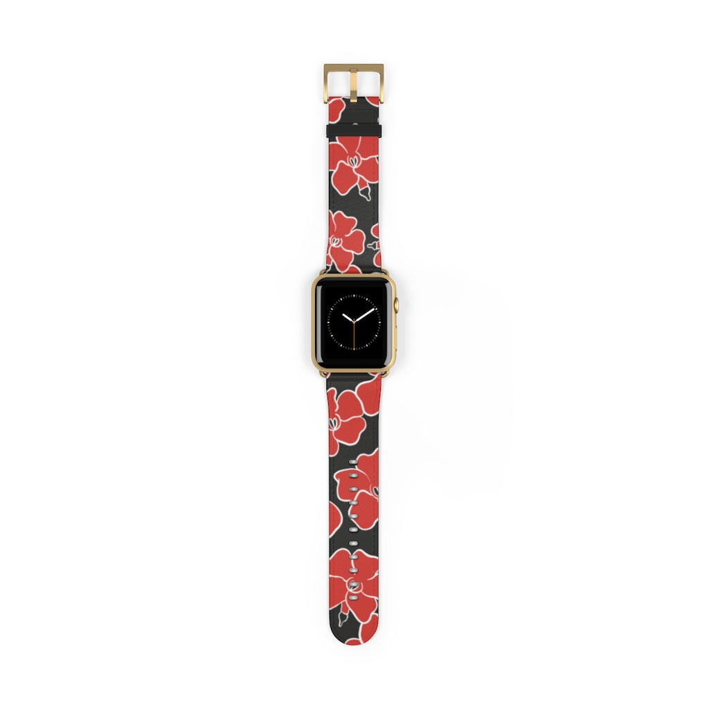 Retro Puakenikeni - Apple Watch Band - LEIOHU DESIGNS